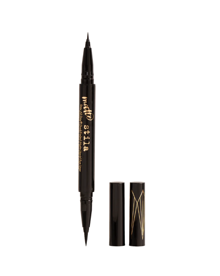 Stay All Day® Duel-Ended Liquid Eye Liner - Matte Intense Black - Stila Cosmetics UK