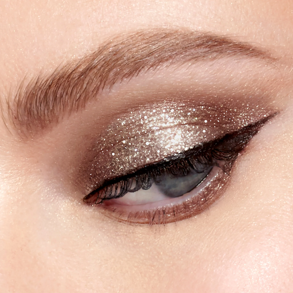 Glitter & Glow Liquid Eye Shadow - Smoldering Satin