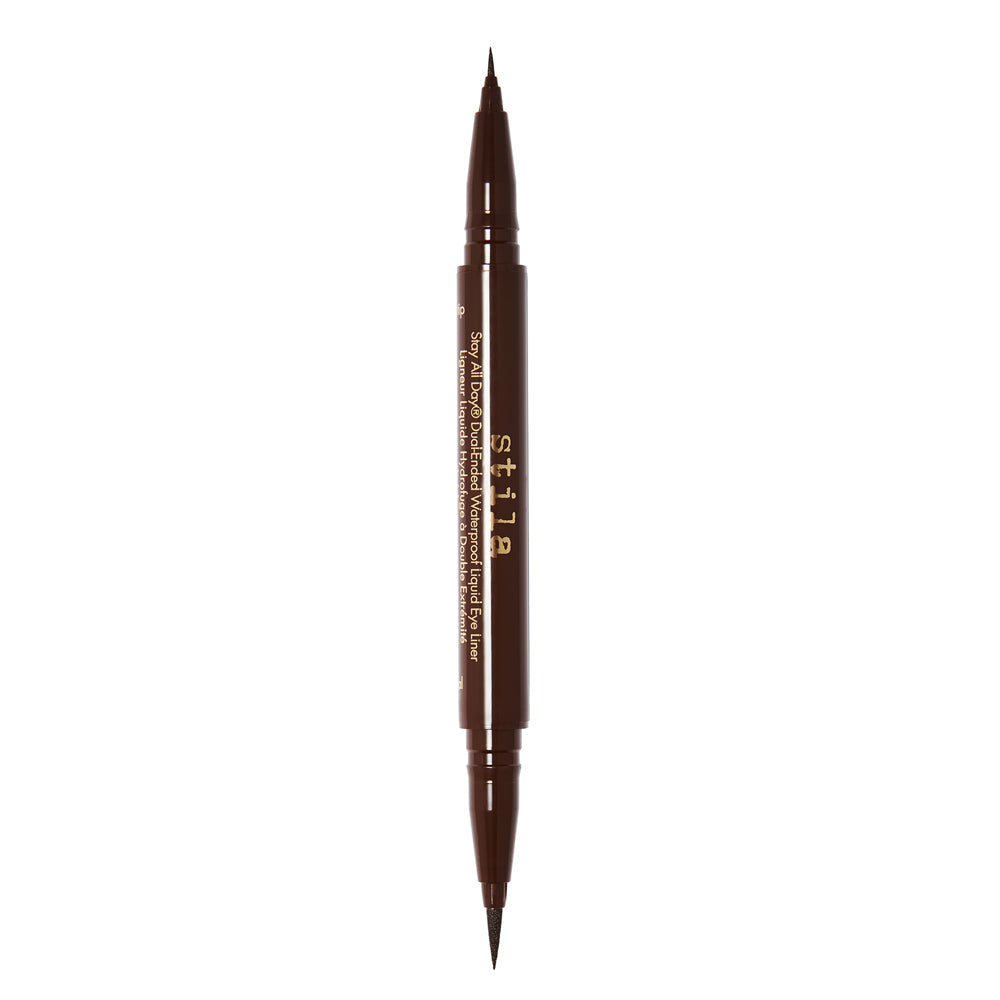 Stay All Day® Dual-Ended Waterproof Liquid Eye Liner - Dark Brown - Stila Cosmetics UK