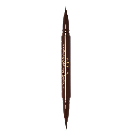 Stay All Day® Dual-Ended Waterproof Liquid Eye Liner - Dark Brown - Stila Cosmetics UK