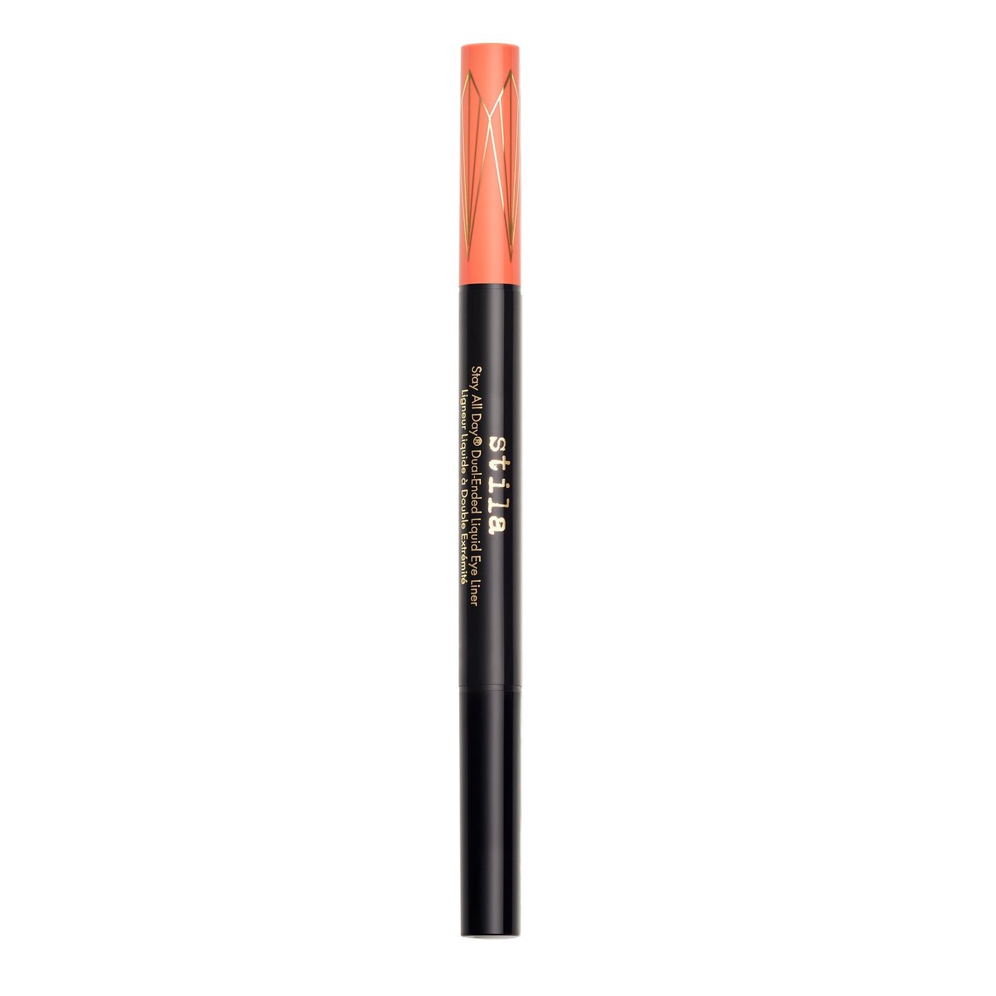 Stay All Day® Dual-Ended Waterproof Liquid Eye Liner: Shimmer Micro Tip - Tequila Sunrise/Intense Black