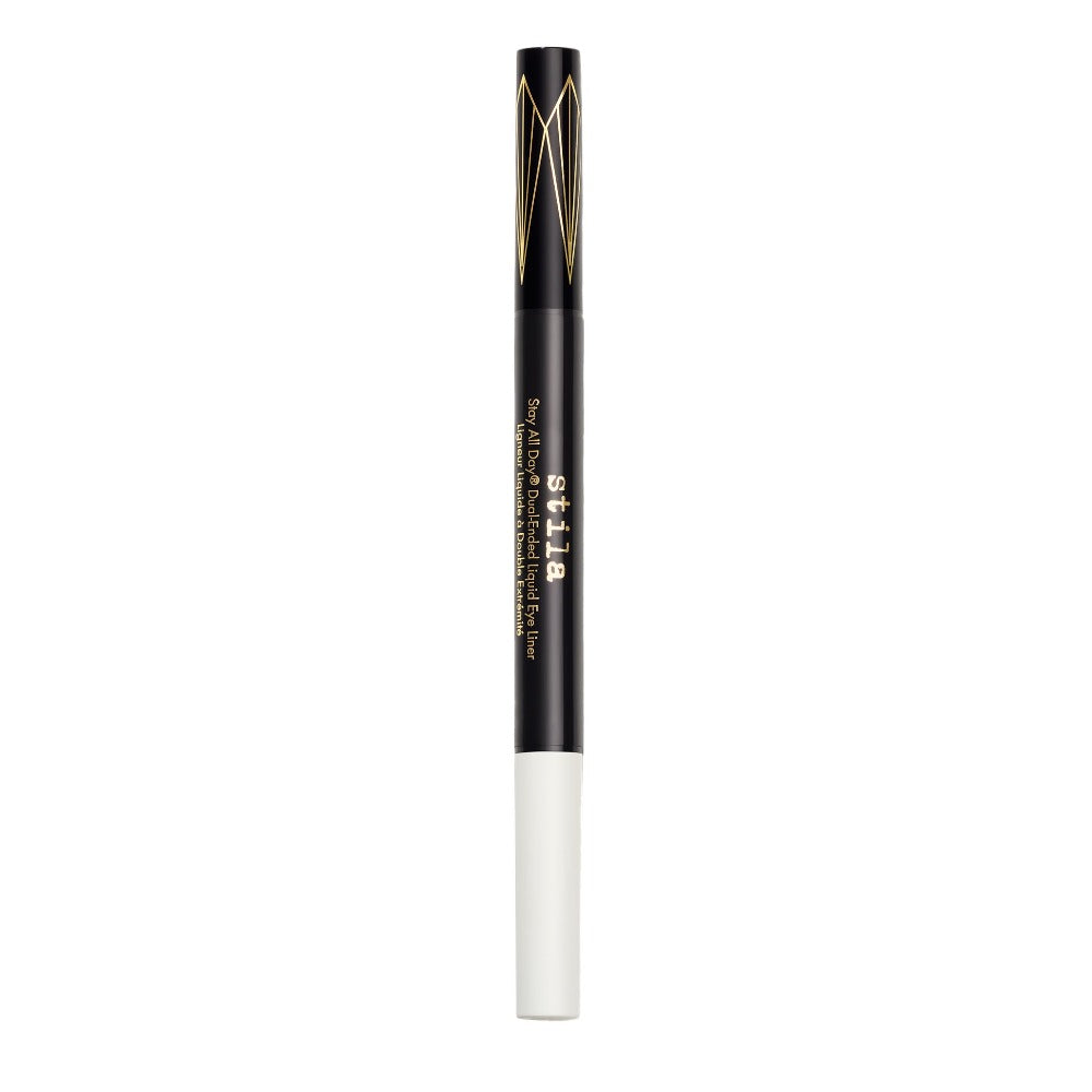 Stay All Day® Dual-Ended Waterproof Liquid Eye Liner: Two Colours - Intense Black/Snow