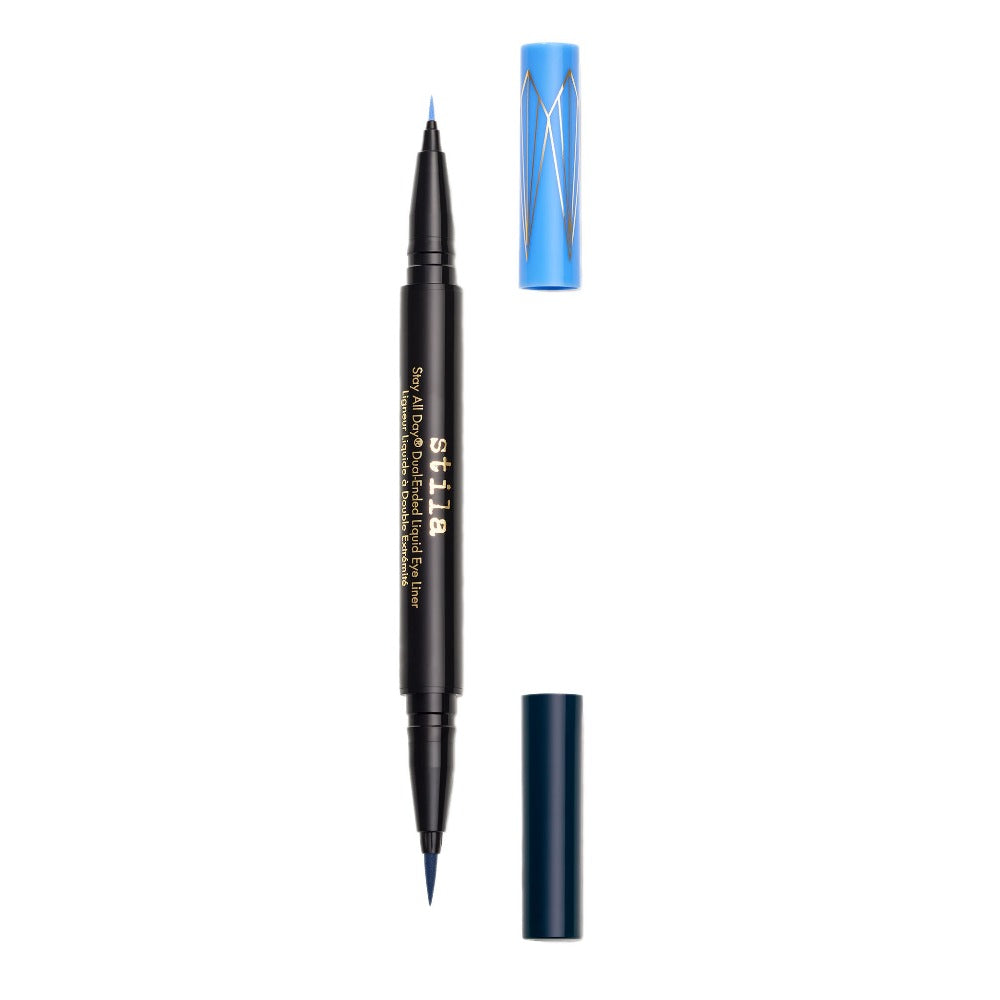 Stay All Day® Dual-Ended Waterproof Liquid Eye Liner: Two Colours - Periwinkle/Midnight - Stila Cosmetics UK