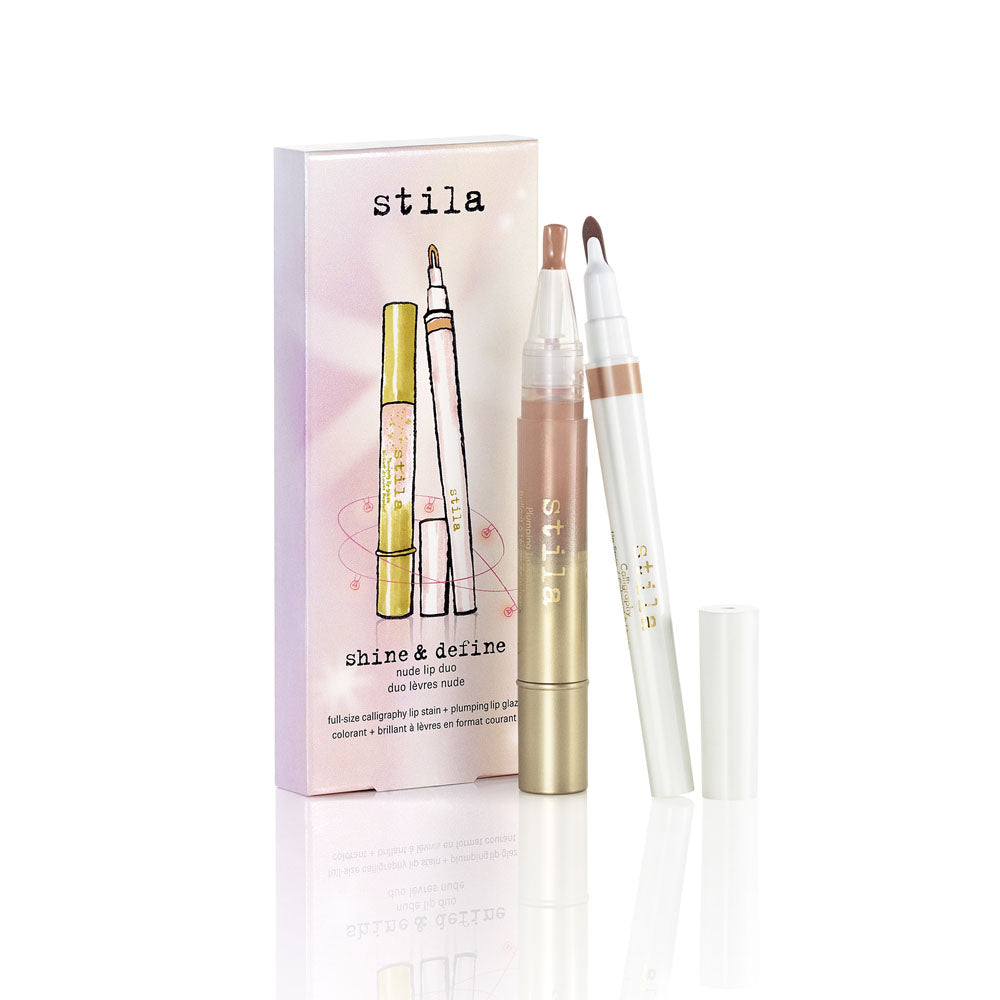 Shine & Define Nude Lip Duo Set (£43 Value)