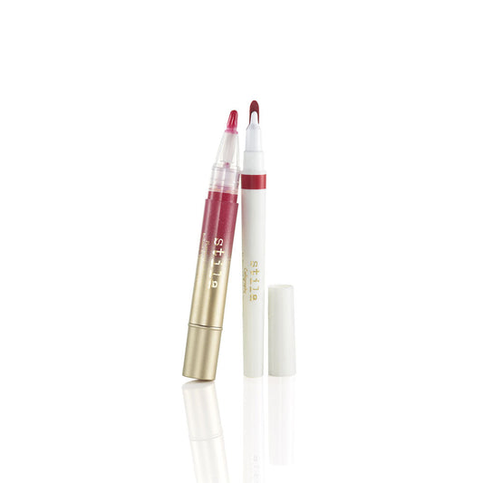 Shine & Define Red Lip Duo Set (£43 Value)