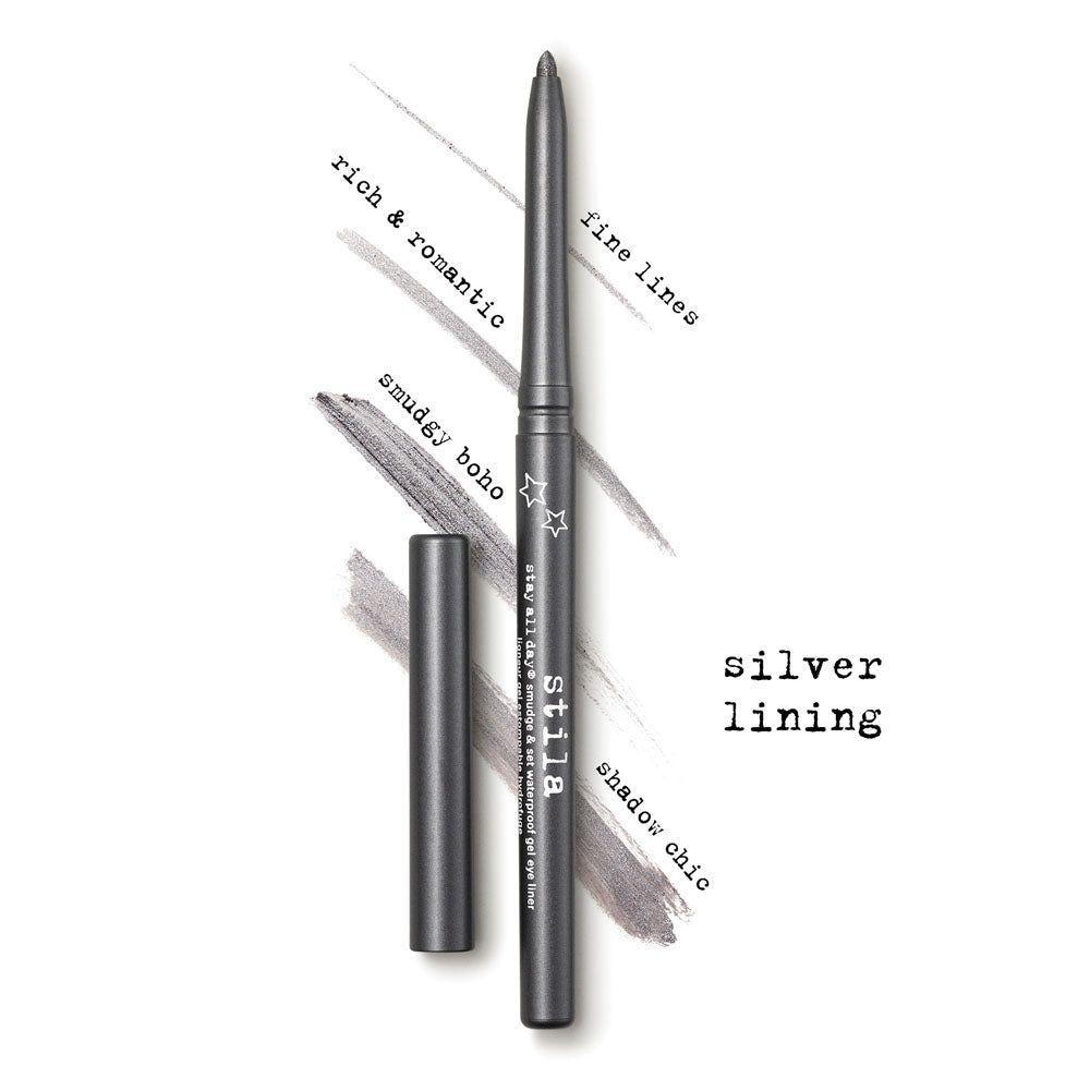 Stay All Day® Smudge & Set Waterproof Gel Eye Liner - Silver Lining